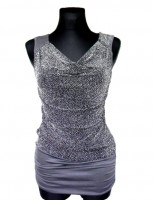 Luxusný trblietavý top