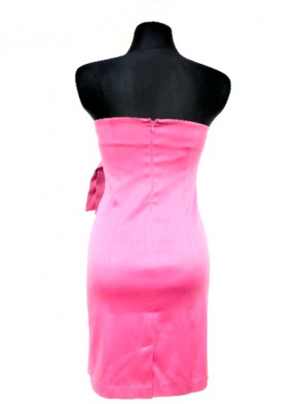 puzdrové šaty s mašľou